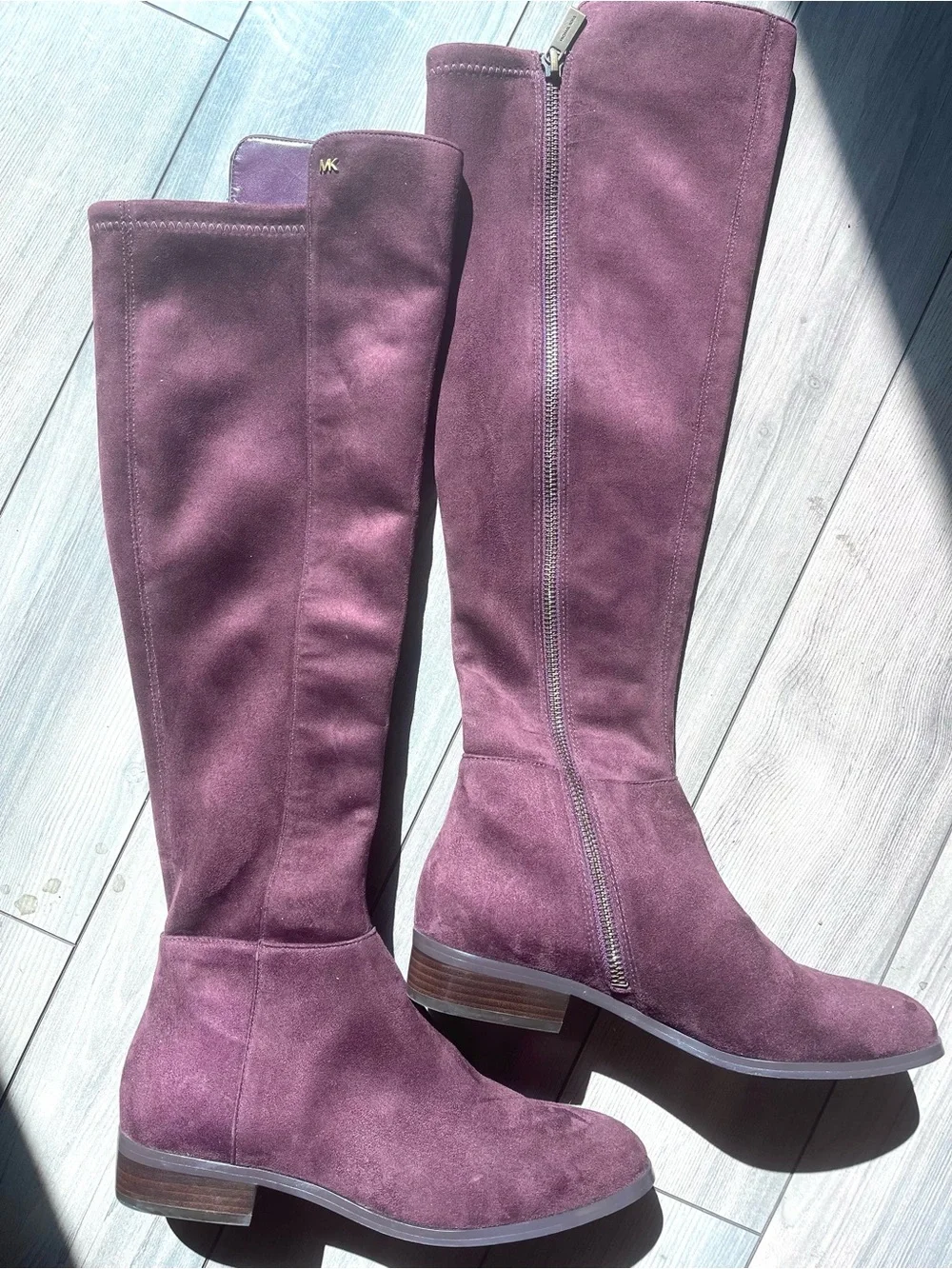 Michael Kors Women’s Over-the-Knee Boots in Burgundy Suede